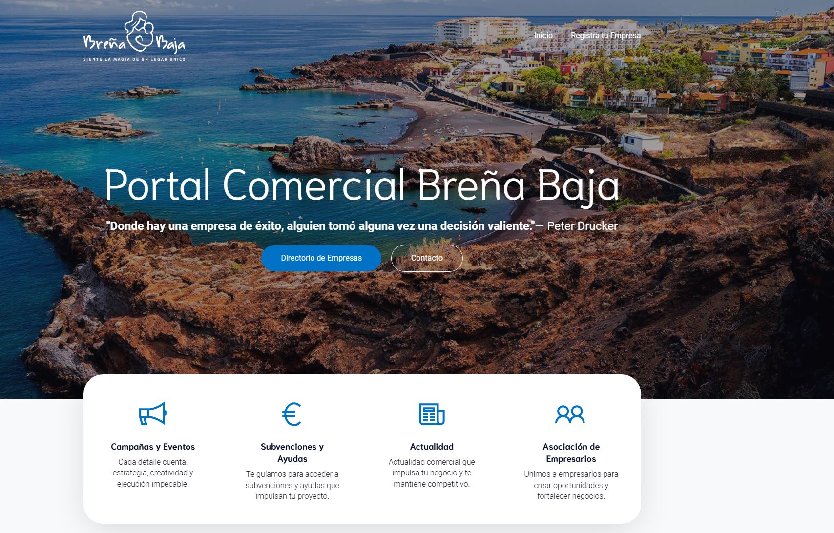 El Portal De Comercio de Breña Baja sigue creciendo: Invitamos a la empresas del municipio a formar parte de esta iniciativa. 